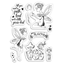 Εικόνα του Ciao Bella Stamping Art Διάφανες Σφραγίδες 4'' x 6'' - Tinker Bell & The Lost Boys, 10τεμ.