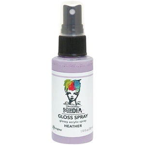 Picture of Dina Wakley Media Gloss Sprays Ακρυλικό Χρώμα σε Σπρέι, Φινίρισμα Γκλος - Heather