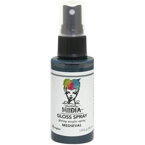 Picture of Dina Wakley Media Gloss Sprays Ακρυλικό Χρώμα σε Σπρέι, Φινίρισμα Γκλος - Medieval