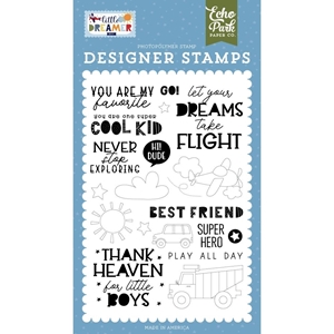 Picture of Echo Park Stamps - Never Stop Exploring - Little Dreamer Boy