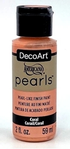Picture of DecoArt Ακρυλικό Χρώμα Americana Pearls 59ml -  Coral