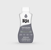 Εικόνα του Rit Liquid Dye Βαφή για Ύφασμα 236ml - Charcoal Grey