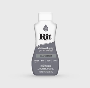 Picture of Rit Liquid Dye Βαφή για Ύφασμα 236ml - Charcoal Grey