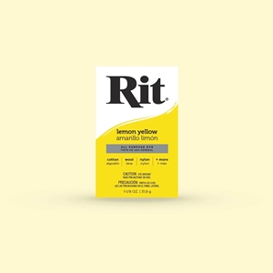 Picture of Rit Powder Dye Βαφή για Ύφασμα - Lemon Yellow