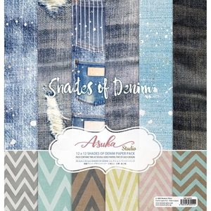 Picture of Asuka Studio Collection Pack 12"X12" - Shades Of Denim