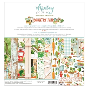 Picture of Mintay Papers Συλλογή Scrapbooking 12''x12'' - Country Fair