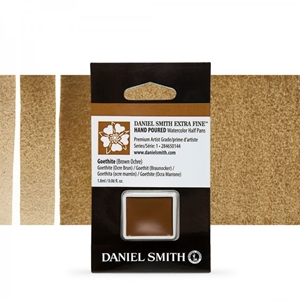 Picture of Daniel Smith Extra Fine Χρώμα Ακουαρέλας Half Pan - Goethite (Brown Ochre)