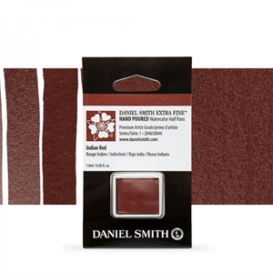 Picture of Daniel Smith Extra Fine Χρώμα Ακουαρέλας Half Pan - Indian Red