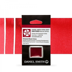 Picture of Daniel Smith Extra Fine Χρώμα Ακουαρέλας Half Pan - Permanent Alizarin Crimson
