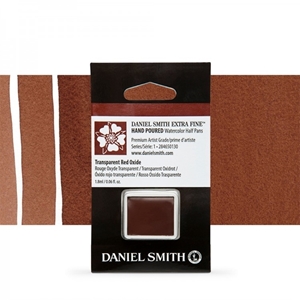 Picture of Daniel Smith Extra Fine Χρώμα Ακουαρέλας Half Pan - Transparent Red Oxide