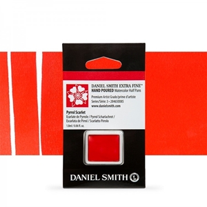 Picture of Daniel Smith Extra Fine Χρώμα Ακουαρέλας Half Pan - Pyrrol Scarlet