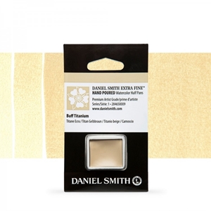 Picture of Daniel Smith Extra Fine Χρώμα Ακουαρέλας Half Pan - Buff Titanium