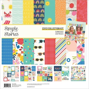 Picture of Simple Stories Collection Kit 12"X12" - Sunkissed