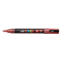 Εικόνα του Μαρκαδόρος POSCA 3M Fine Bullet Tip Pen – Glitter Red