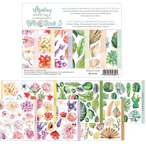 Picture of Mintay Papers Flora 5 Die-Cut Book - Μπλοκ Με Σχέδια Κοπής, Flora 5 Summer Edition