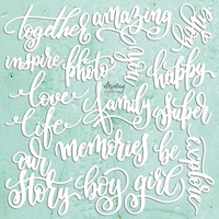 Picture of Mintay Chippies - Words Set #D6, 18pcs