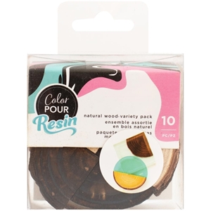 Picture of American Crafts Color Pour Resin Coasters - Natural Variety Pack