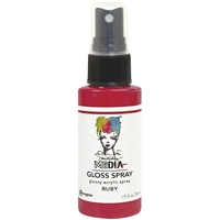 Εικόνα του Dina Wakley Media Gloss Sprays Ακρυλικό Χρώμα σε Σπρέι, Φινίρισμα Γκλος - Ruby