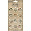 Picture of Tim Holtz Idea-Ology Quote Flair Buttons, 12pcs
