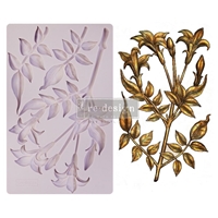 Εικόνα του Prima Re-Design Decor Moulds Καλούπι Σιλικόνης 5'' x 8'' - Lily Flowers