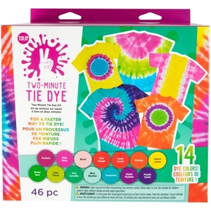 Picture of Tulip Two-Minute Tie Dye Color Kit - Σετ για Tie Die σε 2 Λεπτά - Extra Large (46 τεμ/ 30 projects)