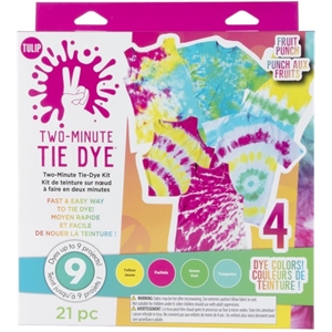 Picture of Tulip Two-Minute Tie Dye Kit - Σετ για Tie Die σε 2 Λεπτά - Fruit Punch (21 τεμ/ 9 projects) 