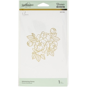 Picture of Spellbinders Glimmer Hot Foil Plate By Yana Smakula - Glimmering Peony
