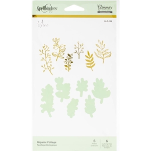 Picture of Spellbinders Glimmer Hot Foil Plate & Die By Yana Smakula – Organic foliage