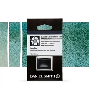 Picture of Daniel Smith Extra Fine Χρώμα Ακουαρέλας Half Pan - Lunar Blue