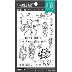 Picture of Hero Arts Stamp Set Σετ Σφραγίδες 4"X6" – Need a Hand, 13 τεμ