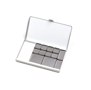 Picture of Art Toolkit Μαγνητική Παλέτα Τσέπης 13 Θέσεις Assorted - Pocket Palette Silver