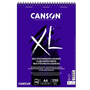 Picture of Canson XL Fluid Mixed Media Pad A4