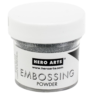 Picture of Hero Arts Embossing Powder Σκόνη Θερμοανάγλυφης Αποτύπωσης - Silver Sparkle, 28g