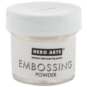 Picture of Hero Arts Embossing Powder Σκόνη Θερμοανάγλυφης Αποτύπωσης - Clear, 28g 