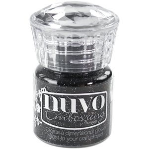 Picture of Nuvo Glitter Embossing Powder Σκόνη Θερμοανάγλυφης Αποτύπωσης - Glitter Noir, 20g
