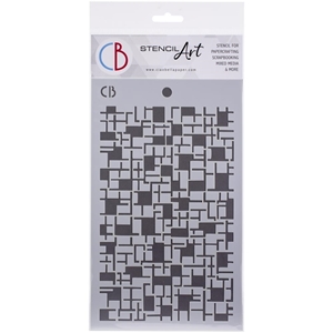 Picture of Ciao Bella Art Texture Στένσιλ 5"X8" -  Crossword