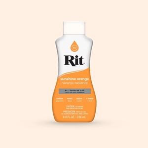 Picture of Rit Liquid Dye 8oz - Sunshine Orange
