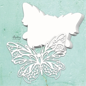 Picture of Mintay Chippies Album Base Chipboard Βάση για Άλμπουμ - Butterfly 