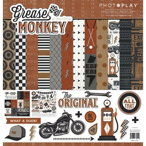 Picture of PhotoPlay Collection Pack Διπλής Όψεως 12"X12" - Grease Monkey