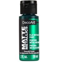 Εικόνα του DecoArt Acrylic Matte Metallics Μεταλλικό Ακρυλικό Χρώμα Ματ Φινίρισμα - Emerald Green
