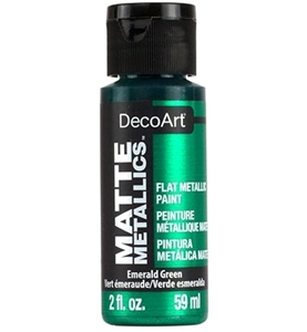 Picture of DecoArt Acrylic Matte Metallics Μεταλλικό Ακρυλικό Χρώμα Ματ Φινίρισμα - Emerald Green