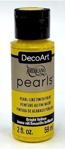 Picture of DecoArt Ακρυλικό Χρώμα Americana Pearls 59ml - Bright Yellow