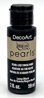 Εικόνα του DecoArt Ακρυλικό Χρώμα Americana Pearls 59ml - Lamp Black