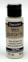 Εικόνα του DecoArt Ακρυλικό Χρώμα Americana Pearls 59ml - Snow White