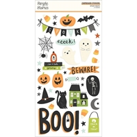 Picture of Simple Stories Chipboard Stickers 6"X12" - Spooky Nights