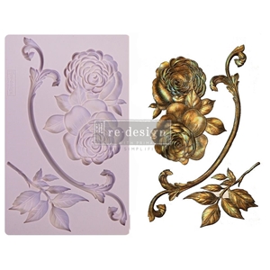 Picture of Prima Re-Design Decor Mould 5'' x 8'' - Victorian Rose