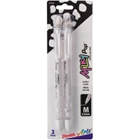Εικόνα του Pentel Milky Pop Pastel Gel Pens 0.8mm - Λευκό, 2 τμχ