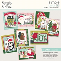 Εικόνα του Simple Stories Simple Cards Card Kit – Holly Days, Christmas Wishes 