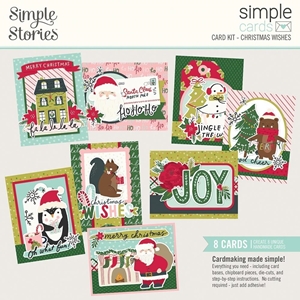 Picture of Simple Stories Simple Cards Card Kit – Holly Days, Christmas Wishes 