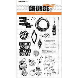 Picture of Studio Light Grunge 5.0 Collection Clear Stamp - NR. 43, Elements